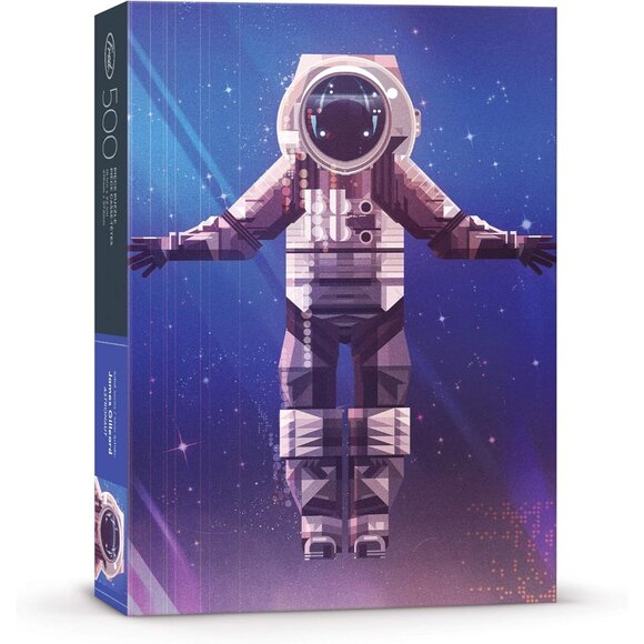 Astronaut 500 Piece Puzzle By Artist Imaginary Friends‎ Studios - Picture 1 of 6